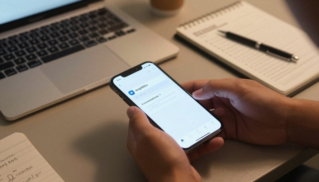 préparation de l'iPhone pour King365